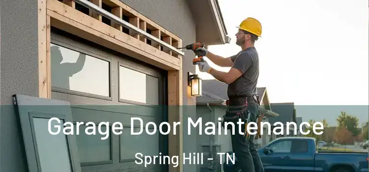 Garage Door Maintenance Spring Hill - TN