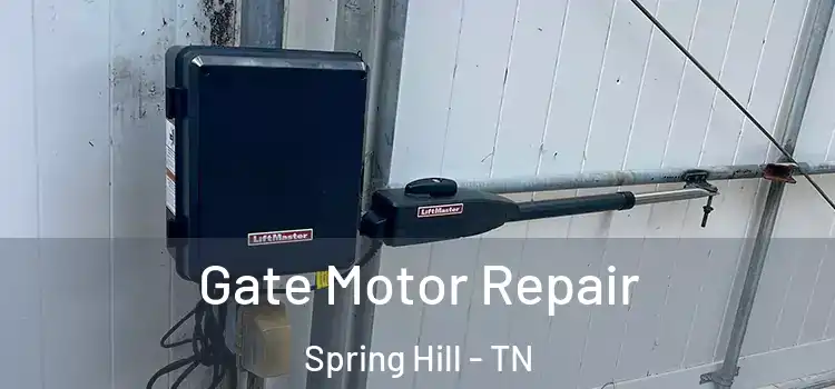 Gate Motor Repair Spring Hill - TN